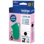 Brother LC227XLBK. Type zwarte inkt: Inkt op pigmentbasis, Type aanbod: Enkele verpakking, Printkleuren: Zwart, Aantal per verpakking: 1 stuk(s), Paginaopbrengst
