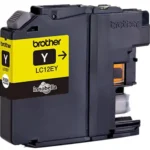 Brother LC12EY. Type kleureninkt: Inkt op pigmentbasis, Type aanbod: Enkele verpakking, Paginaopbrengst gekleurde inkt: 1200 pagina’s, Printkleuren: Geel, Aantal per