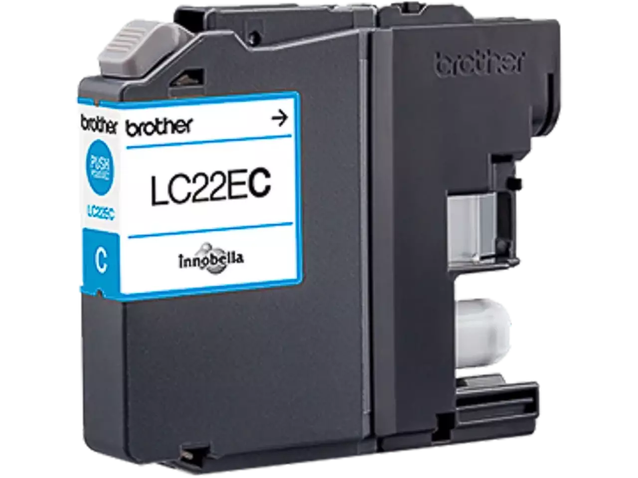 LC22EC BROTHER MFC Inkt cyaan 1200 pagina’s Brother LC22EC. Type aanbod: Enkele verpakking, Paginaopbrengst gekleurde inkt: 1200 pagina’s, Printkleuren: Cyaan, Aantal per verpakking: 1 stuk(s), Voor Printer: