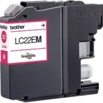 Brother LC22EM. Type kleureninkt: Inkt op pigmentbasis, Type aanbod: Enkele verpakking, Paginaopbrengst gekleurde inkt: 1200 pagina’s, Printkleuren: Magenta, Aantal per