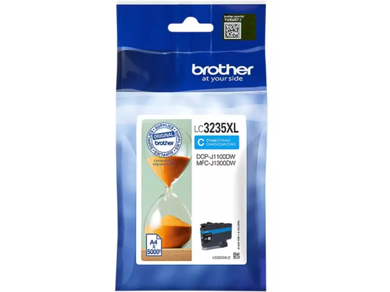 170005440213.webp LC3235XLC BROTHER MFC Inkt cyaan HC 5000 pagina's - Afbeelding 1
