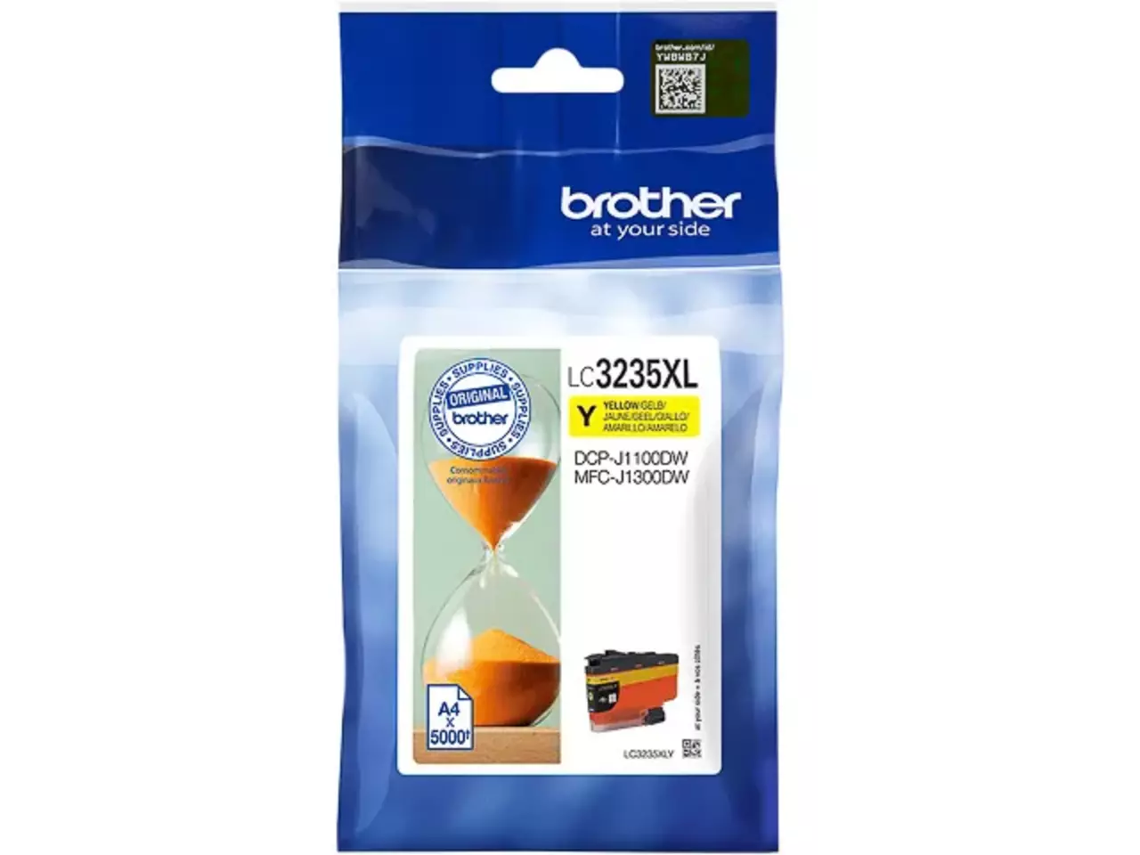 170005440215.webp LC3235XLY BROTHER MFC Inkt geel HC 5000 pagina's - Afbeelding 1