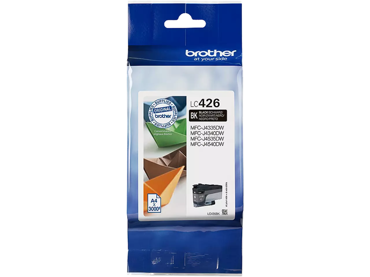 170005440262.webp LC426BK BROTHER Mini19 DCPJ/MFCJ Inkt zwart ST 3000pagina's - Afbeelding 1