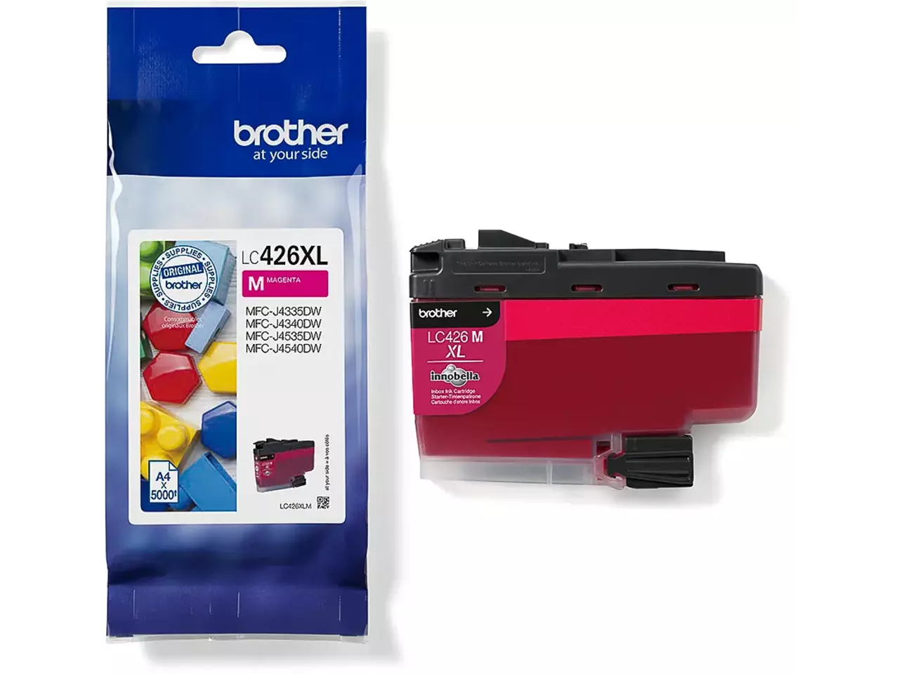 170005440268.webp LC426XLM BROTHER Mini19 DCPJ/MFCJ Inkt magenta HC 5000pagina's - Afbeelding 1