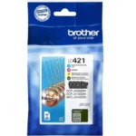 LC421VAL BROTHER DCPJ/MFCJ Inkt (4) cmyk ST 4x200pagina's