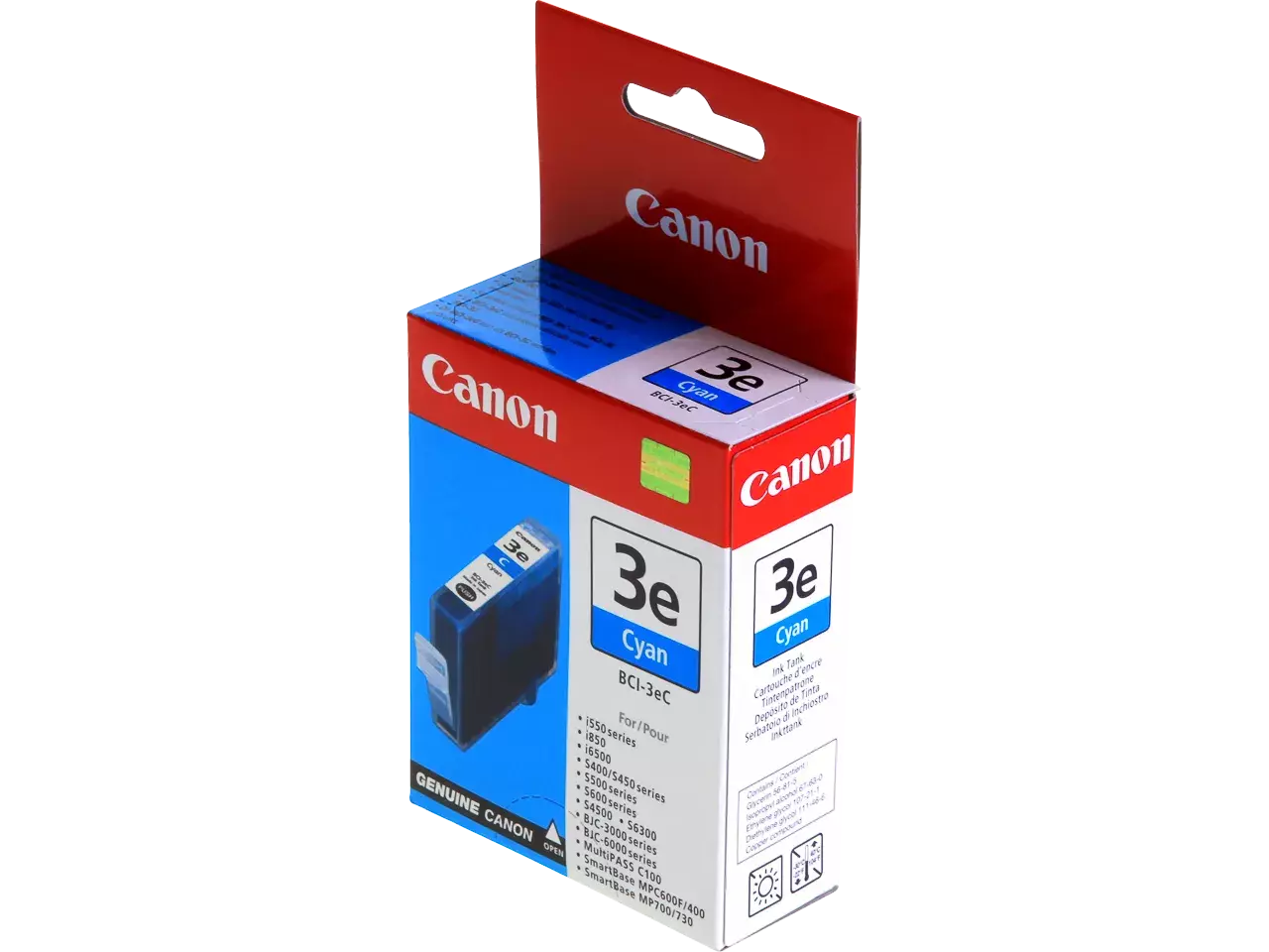 170008440099.webp 4480A002 CANON BCI3EC BJC Inkt cyaan 390 pagina's - Afbeelding 1
