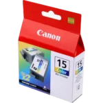 8191A002 CANON BCI15C Nr.15 Pixma Inkt (2) kleur 2x50pagina's