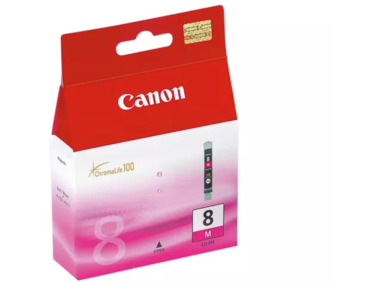 170008440278.webp 0622B001 CANON CLI8M Nr.8 Pixma MP Inkt magenta 400pagina's 13ml - Afbeelding 1