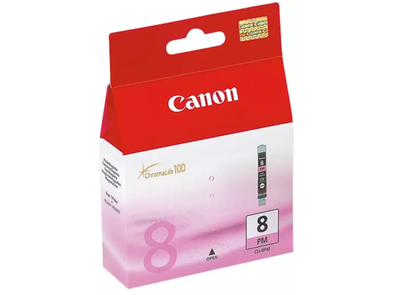 170008440282.webp 0625B001 CANON CLI8PM Nr.8 Pixma Foto-inkt foto mag 5.820pagina's 13ml - Afbeelding 1