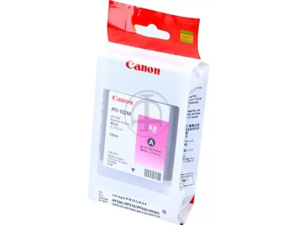 170008440311.webp 0897B001 CANON PFI102M IPF >6M Inkt magenta 130ml - Afbeelding 1