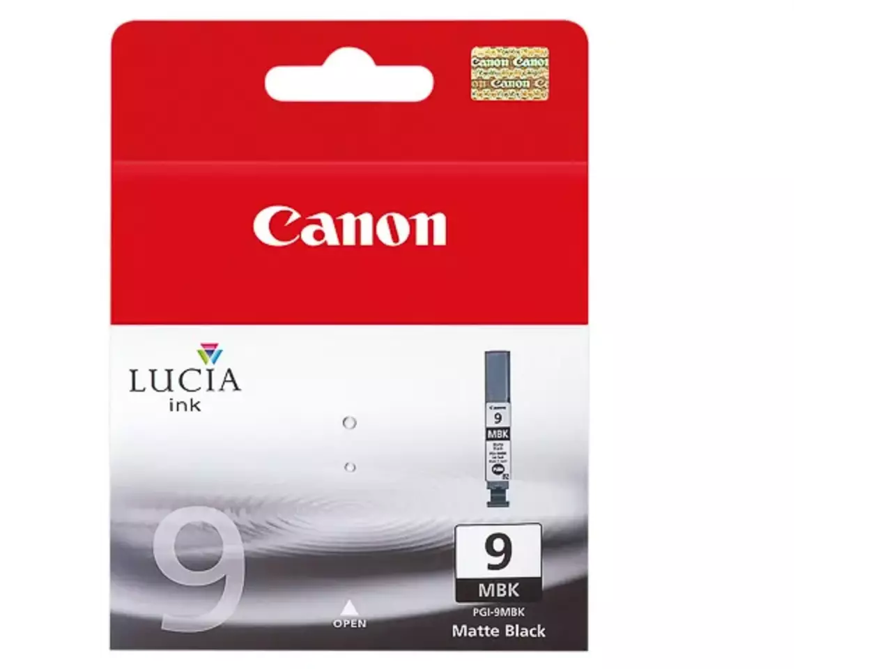 170008440336.webp 1033B001 CANON PGI9MBK Nr.9 Pixma Inkt mat zwart 329pagina's 14ml - Afbeelding 1