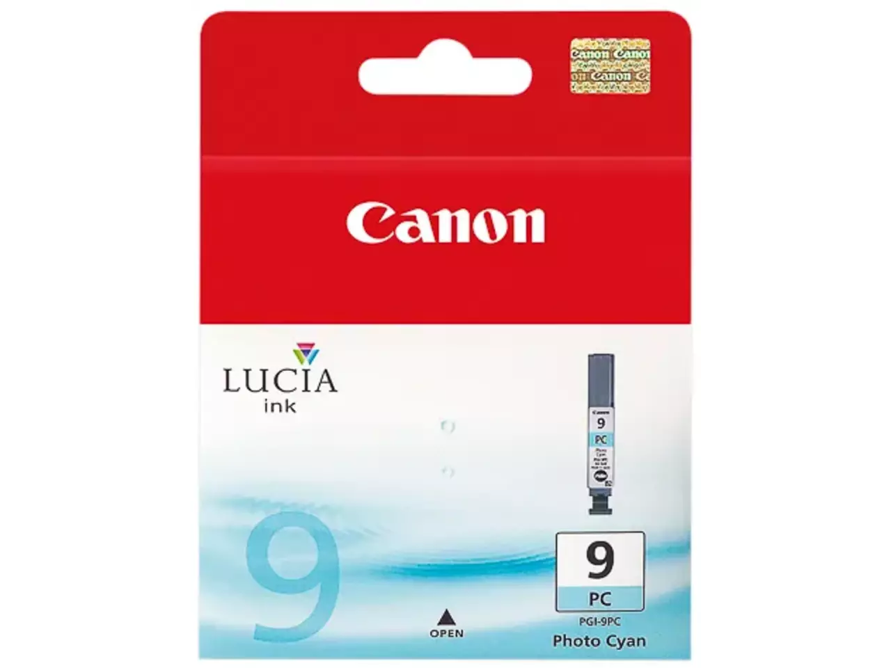 170008440340.webp 1038B001 CANON PGI9PC Nr.9 Pixma Foto-inkt foto cyaan 720pagina's 14ml - Afbeelding 1
