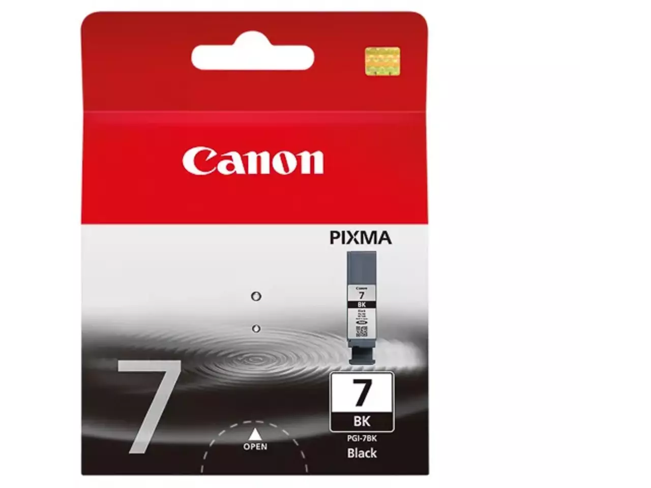 170008440410.webp 2444B001 CANON PGI7BK Nr.7 Pixma MX Inkt zwart 565pagina's 25ml - Afbeelding 1