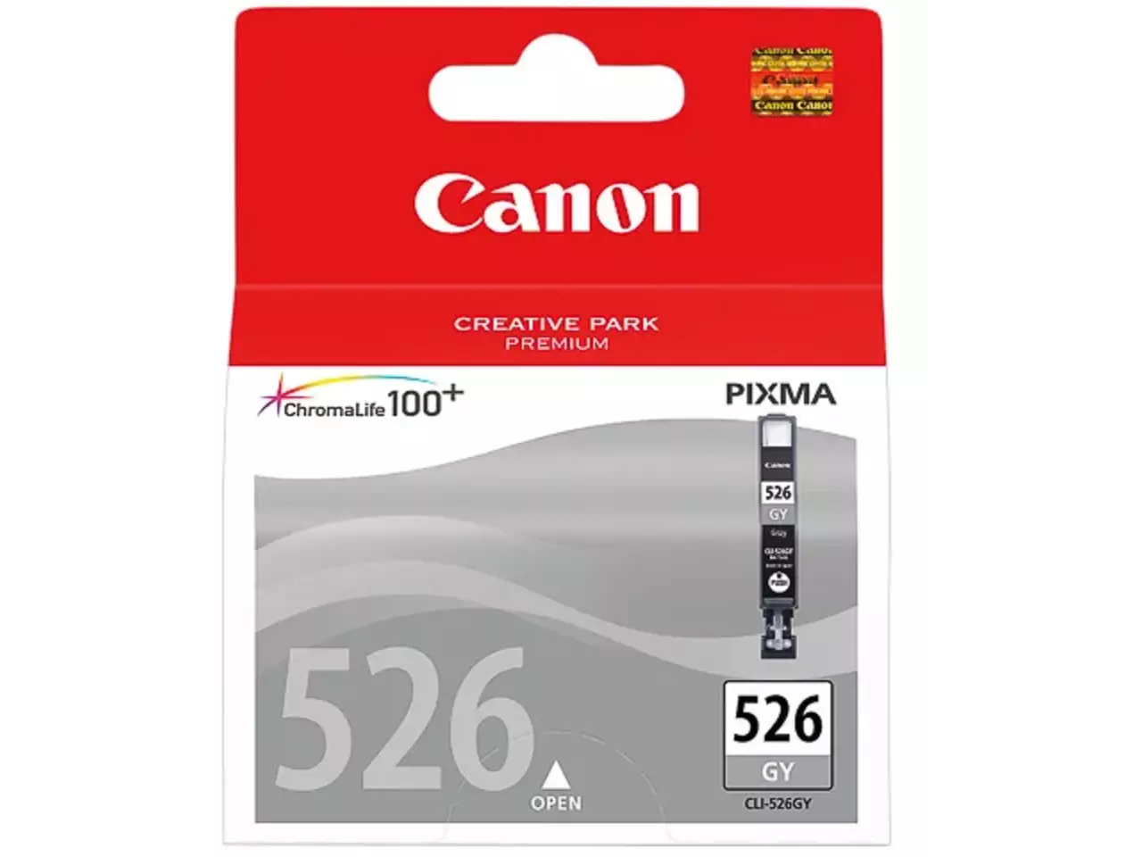 170008440502.webp 4544B001 CANON CLI526GY Nr.526 Pixma MG Inkt grijs 9ml - Afbeelding 1