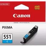6509B001 CANON CLI551C Nr.551 Pixma Inkt cyaan ST 304pagina's 7ml