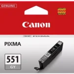 6512B001 CANON CLI551GY Nr.551 Pixma MG Inkt grijs ST 125foto's 7ml