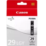 4872B001 CANON PGI29LGY Nr.29 Pixma Inkt lichtgrijs 1320foto's 36ml