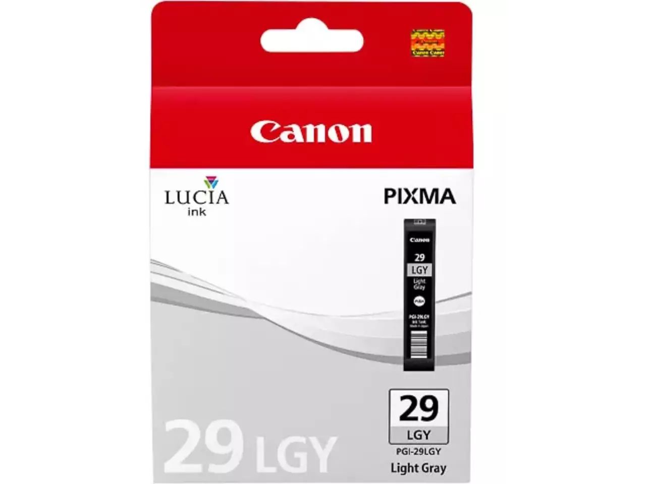 170008440650.webp 4872B001 CANON PGI29LGY Nr.29 Pixma Inkt lichtgrijs 1320foto's 36ml - Afbeelding 1