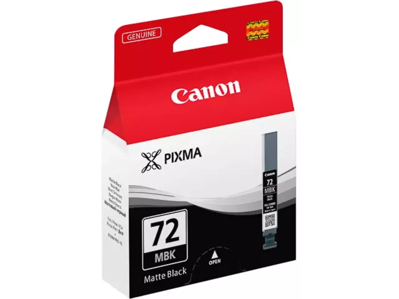 170008440694.webp 6402B001 CANON PGI72MBK Nr.72 Pixma Inkt mat zwart 1100foto's 14ml - Afbeelding 1