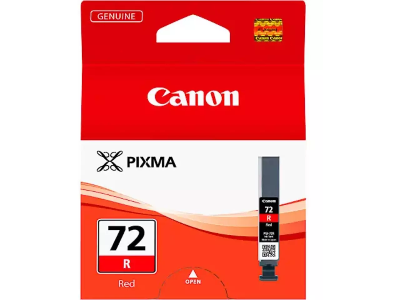 170008440702.webp 6410B001 CANON PGI72R Nr.72 Pixma Inkt rood 1000pagina's 14ml - Afbeelding 1