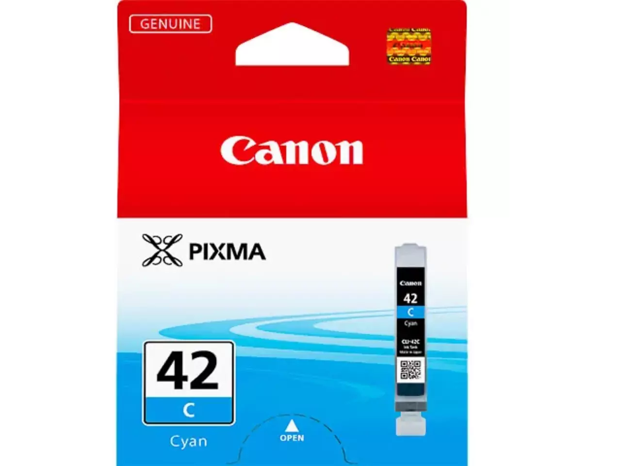 170008440705.webp 6385B001 CANON CLI42C Nr.42 Pixma Inkt cyaan 484pagina's 13ml - Afbeelding 1