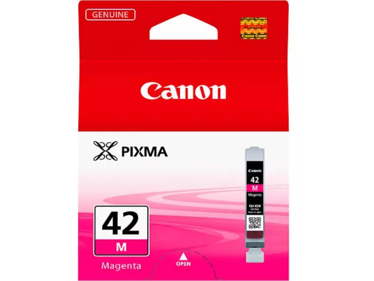 170008440706.webp 6386B001 CANON CLI42M Nr.42 Pixma Inkt magenta 410pagina's 13ml - Afbeelding 1