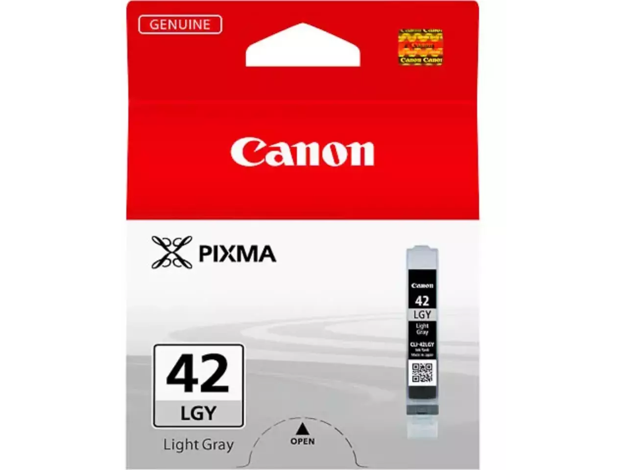 170008440711.webp 6391B001 CANON CLI42LGY Nr.42 Pixma Inkt lichtgrijs 855pagina's 13ml - Afbeelding 1