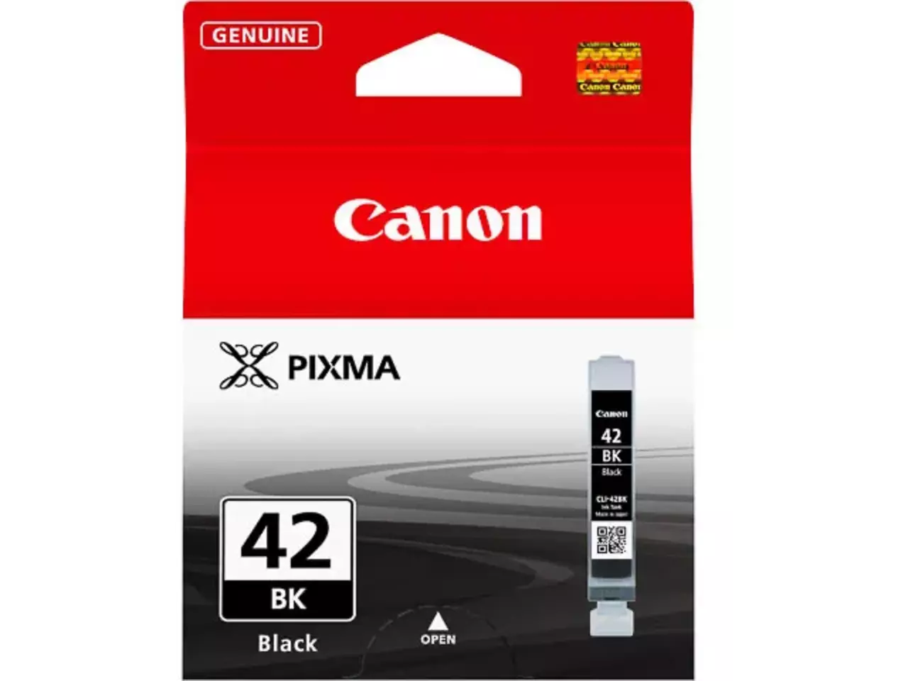 170008440713.webp 6384B001 CANON CLI42BK Nr.42 Pixma Inkt zwart 810pagina's 13ml - Afbeelding 1