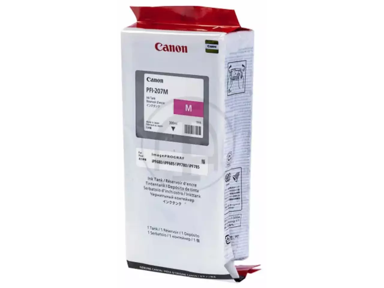 170008440737.webp 8791B001 CANON PFI207M IPF Inkt magenta 300ml - Afbeelding 1
