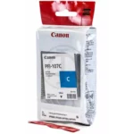 6706B001 CANON PFI107C IPF >6M Inkt cyaan 130ml