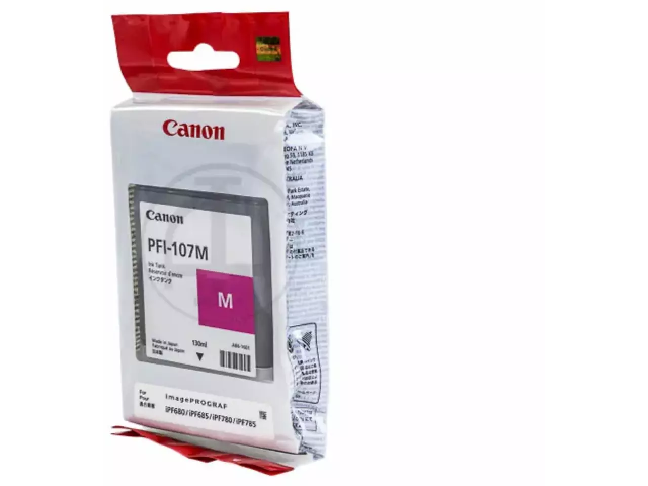 170008440743.webp 6707B001 CANON PFI107M IPF >6M Inkt magenta 130ml - Afbeelding 1