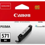 0385C001 CANON CLI571BK Nr.571 Pixma MG Inkt zwart ST 1795pagina's 7ml