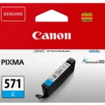 0386C001 CANON CLI571C Nr.571 Pixma MG Inkt cyaan ST 345pagina's 7ml