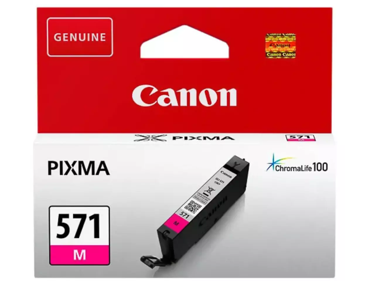 170008440786.webp 0387C001 CANON CLI571M Nr.571 Pixma MG Inkt magenta ST 306pagina's 7ml - Afbeelding 1
