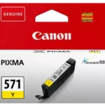 0388C001 CANON CLI571Y Nr.571 Pixma MG Inkt geel ST 347pagina's 7ml