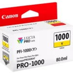0549C001 CANON PFI1000Y IPF Inkt geel 3365pagina's 80ml