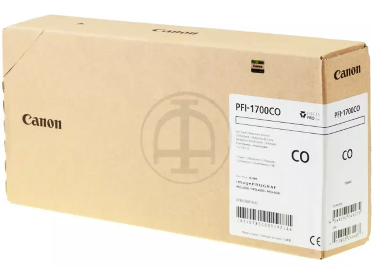 170008440854.webp 0785C001 CANON PFI1700CO IPF Inkt chromium glans optimizer 700ml - Afbeelding 1