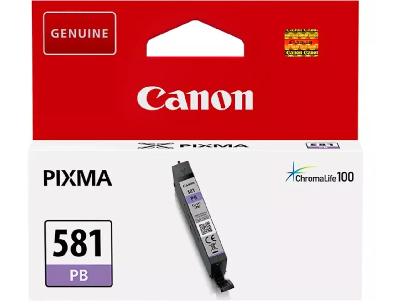 170008440874.webp 2107C001 CANON CLI581PB Nr.581 Pixma TS TR Foto-inkt blauw ST 16605,6ml - Afbeelding 1