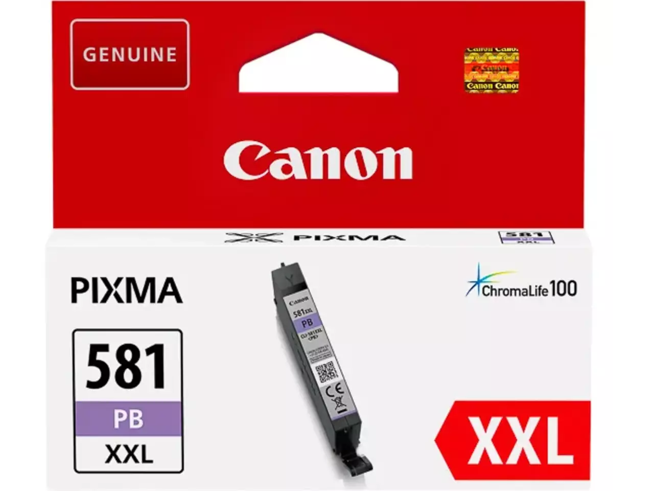 170008440886.webp 1999C001 CANON CLI581XXLPB Nr.581 Pixma TS TR Foto-inkt blauw EHC 9.140 - Afbeelding 1