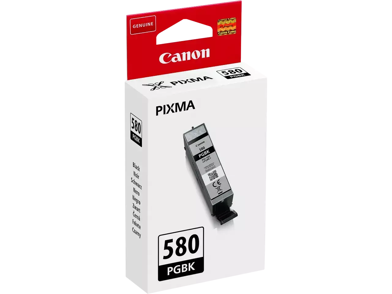 170008440888.webp 2078C001 CANON PGI580PGBK Nr.580 Pixma TS TR Inkt zwart ST 200pagina's - Afbeelding 1