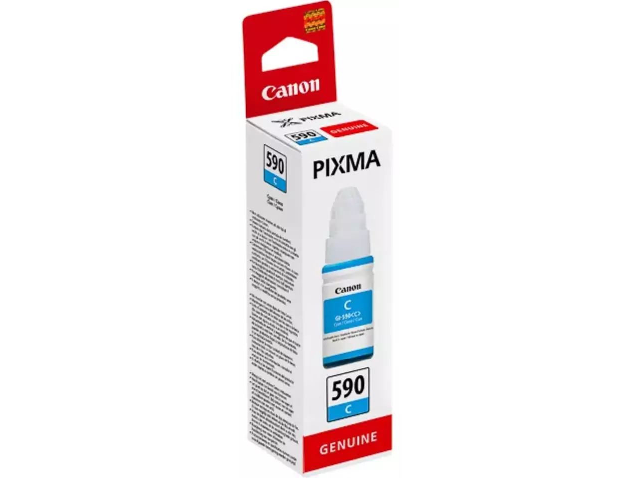 170008440948.webp 1604C001 CANON GI590C Pixma Inkt cyaan 7000pagina's refill 70ml - Afbeelding 1