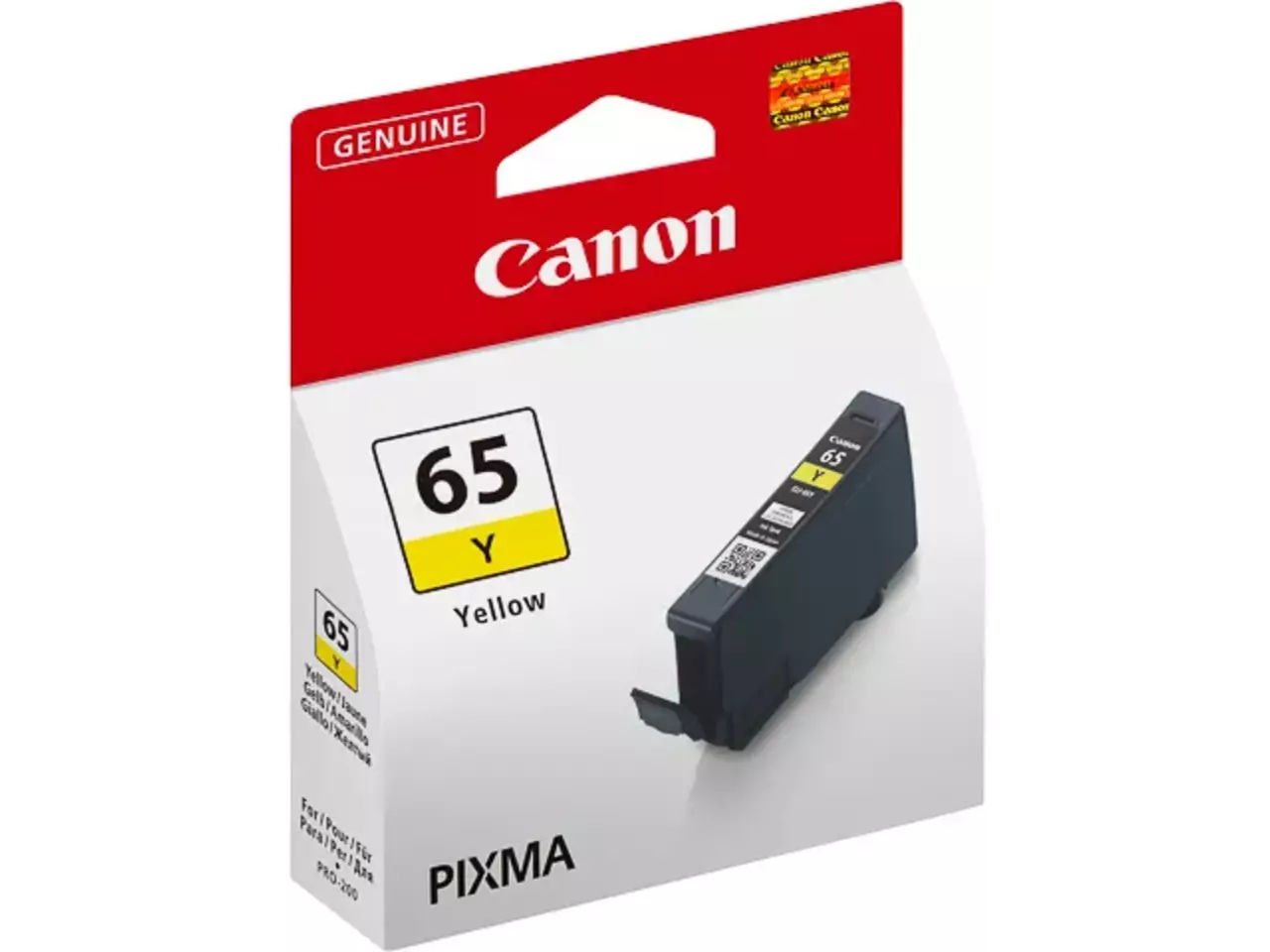 170008440984.webp 4218C001 CANON CLI65Y Pixma Inkt geel 12,6ml - Afbeelding 1