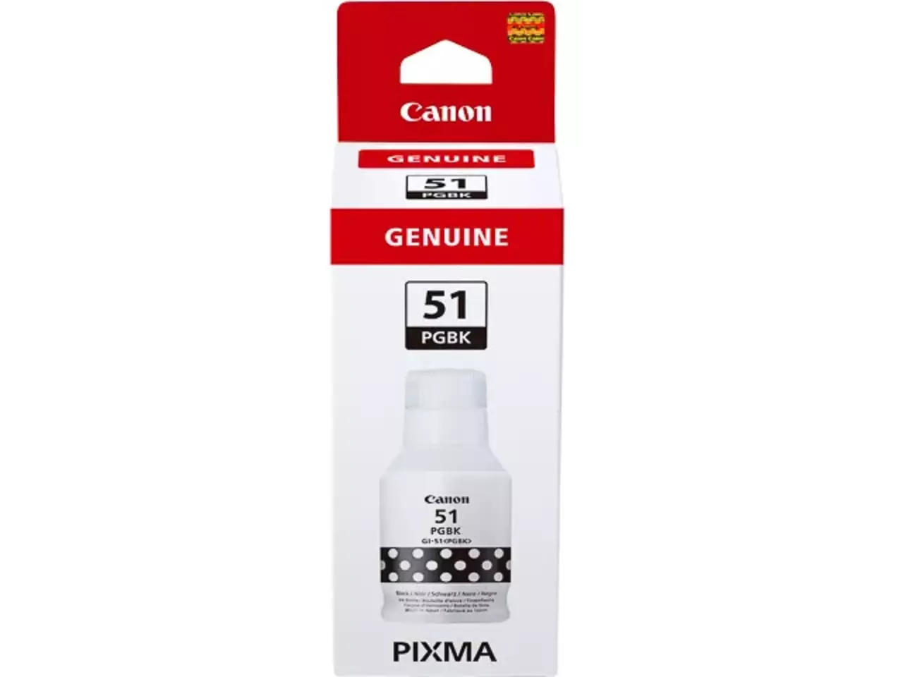 170008440989.webp 4529C001 CANON GI51PGBK Pixma Inkt zwart 6000pagina's 135ml - Afbeelding 1