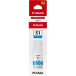 4546C001 CANON GI51C Pixma Inkt cyaan 7700pagina's 70ml