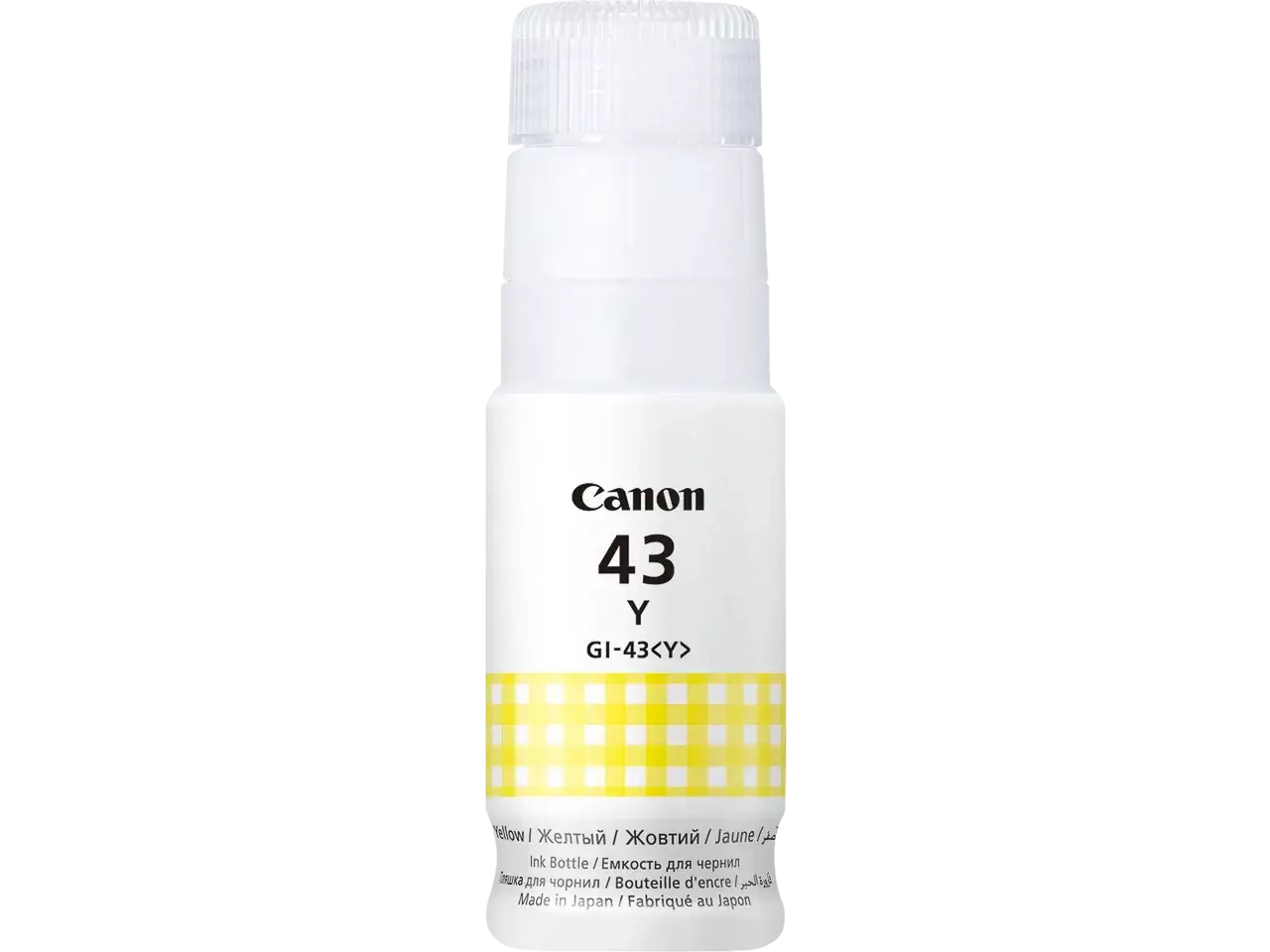 170008441049.webp 4689C001 CANON GI43Y Pixma G Inkt geel - Afbeelding 1