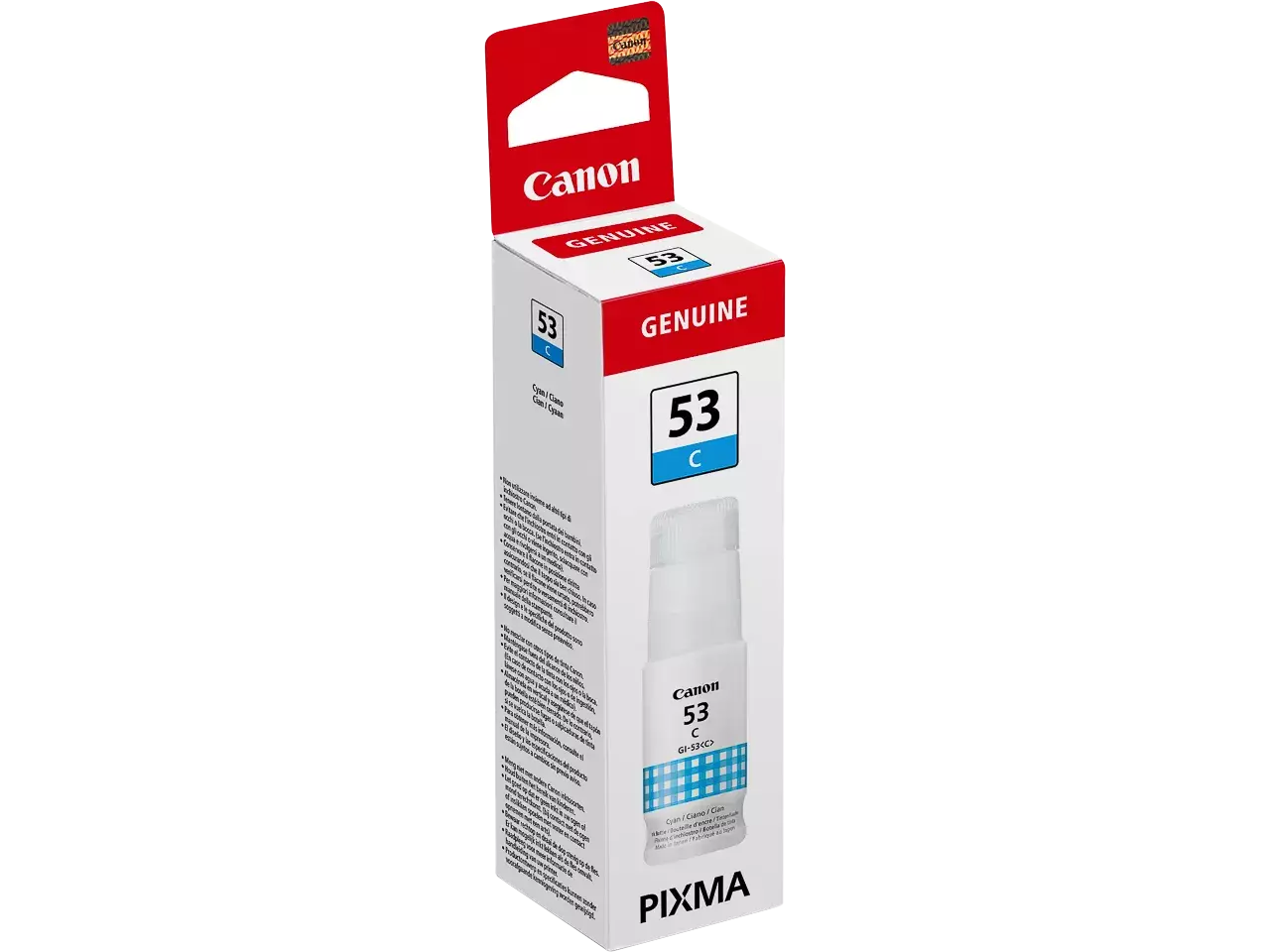 170008441053.webp 4673C001 CANON GI53C Pixma G Inkt cyaan 8000pagina's 60ml - Afbeelding 1