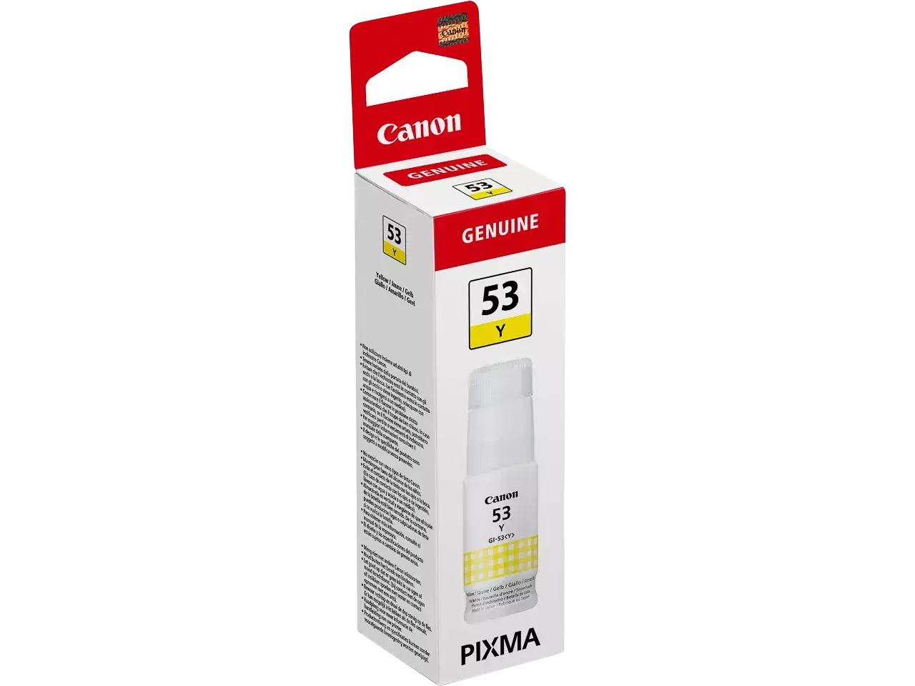 170008441055.webp 4690C001 CANON GI53Y Pixma G Inkt geel 8000pagina's 60ml - Afbeelding 1