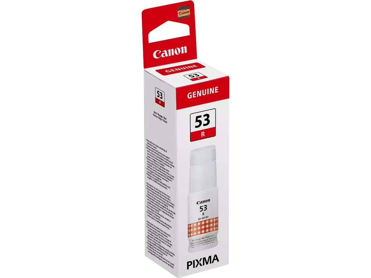 170008441058.webp 4717C001 CANON GI53R Pixma G Inkt rood 8000pagina's 60ml - Afbeelding 1