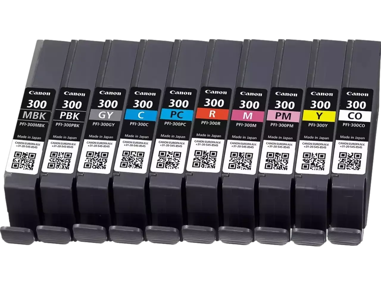 170008441065.webp 4192C008 CANON PFI300 Pro300 Inkt (10) Multipack 10x14,4ml - Afbeelding 1