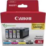 9182B010 CANON PGI1500XL Maxify MB Inkt (4) cmyk w/o SEC Cardboard 1x34,7/3x12ml